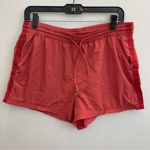 ATHLETA Expedition SHORTS Women’s Size 6 ETRUSCAN RED Pockets Pull-on